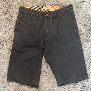 Burberry London Men’s Casual Cotton shorts size 28 gray